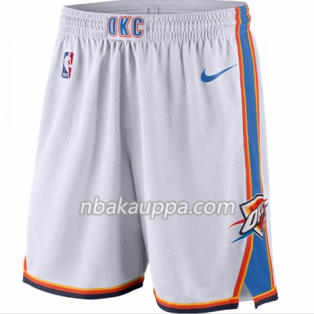 Oklahoma City Thunder Miesten Nike Shortsit Valkoinen